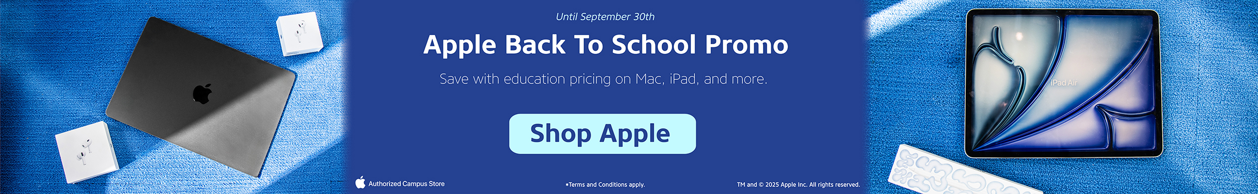 Shop apples back to school deals to save on a purchase of mac or ipad.