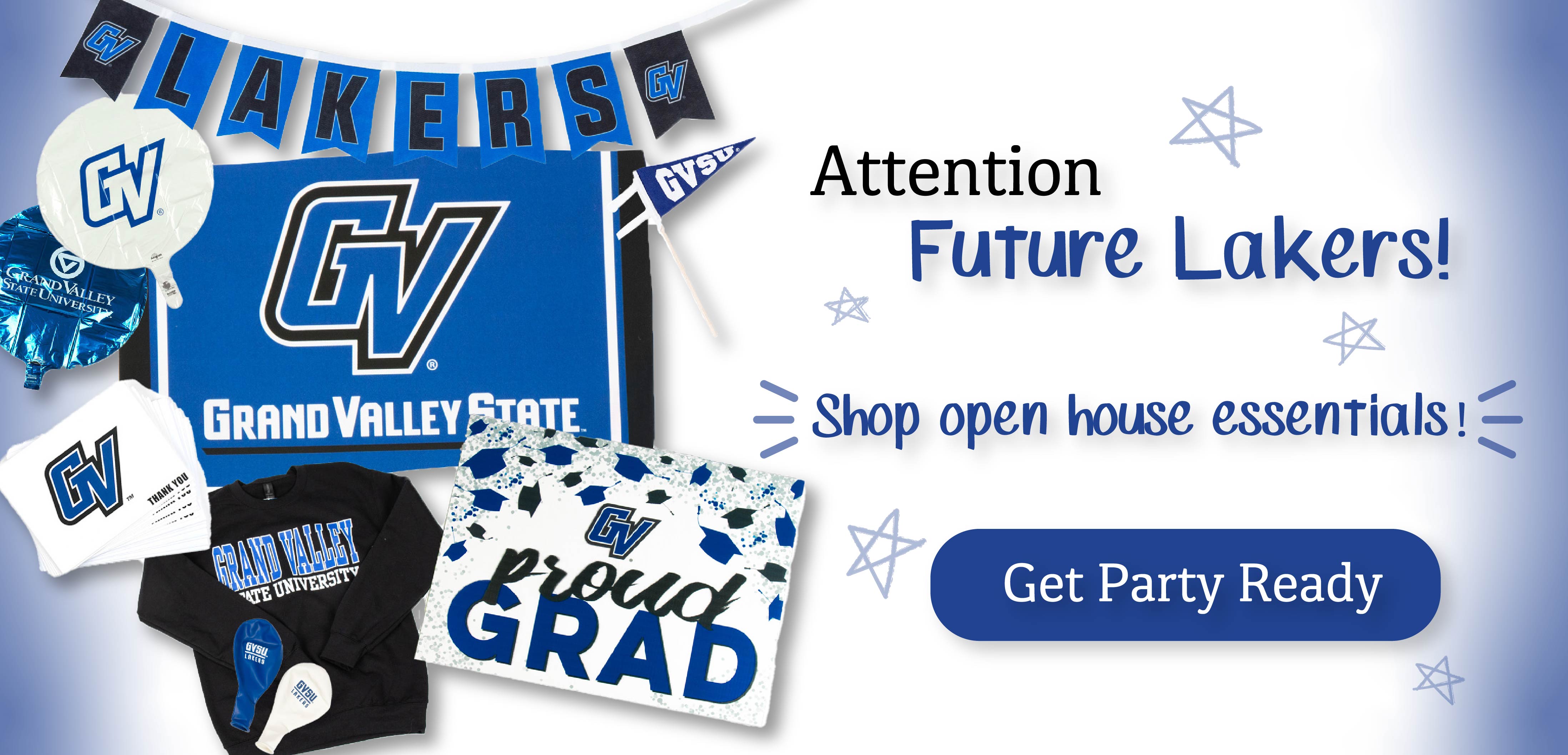 Attention future Lakers! Shop open house essentials.
